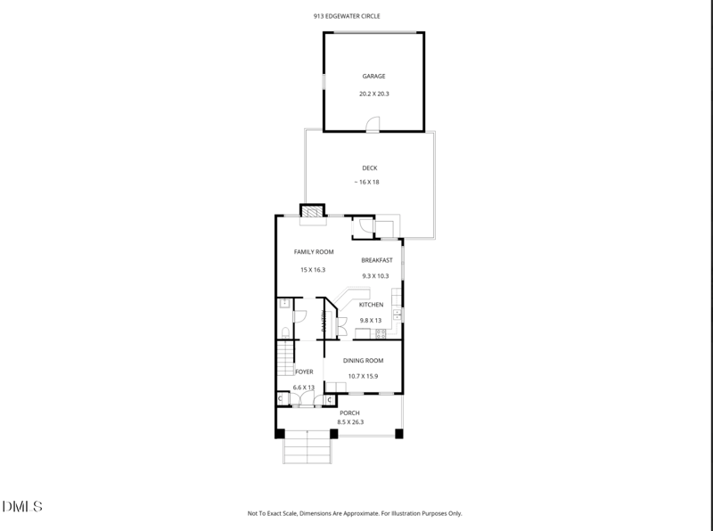 913 Edgewater Cir, Chapel Hill, NC 27516