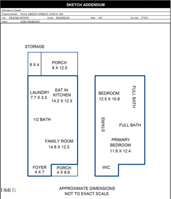 918 Green St #E109, Franklinton, NC 27525