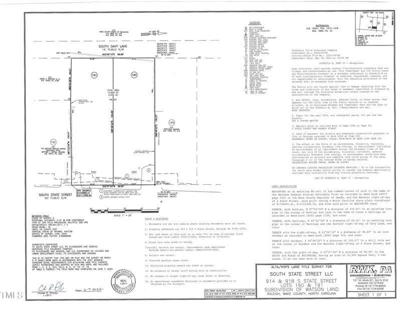 918 S State St Lot 191, Raleigh, NC 27601