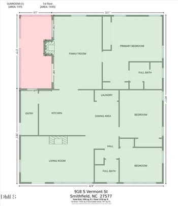 918 Vermont St, Smithfield, NC 27577