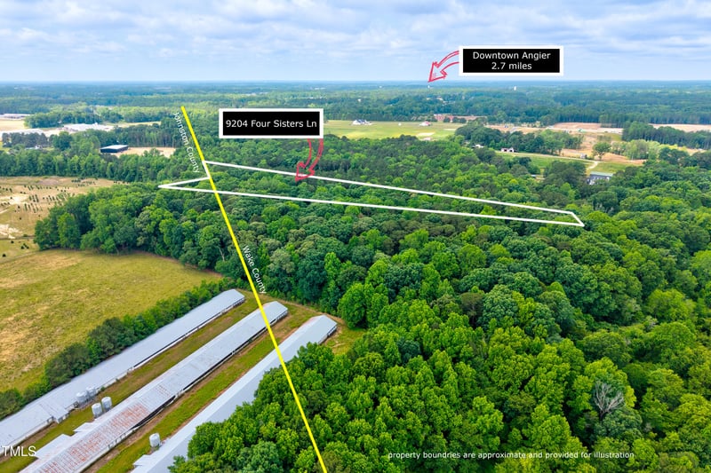 9204 Four Sisters Ln, Willow Springs, NC 27592