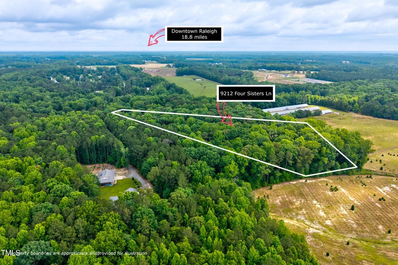 9204 Four Sisters Ln, Willow Springs, NC 27592