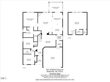 921 Shefford Town Dr, Rolesville, NC 27571