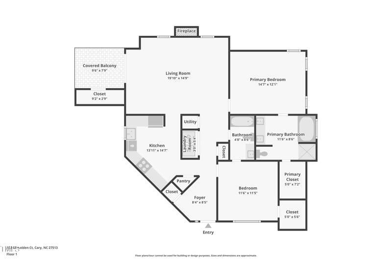 922 Glenolden Ct, Cary, NC 27513