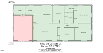 9220 Old Cascade Dr, Garner, NC 27529