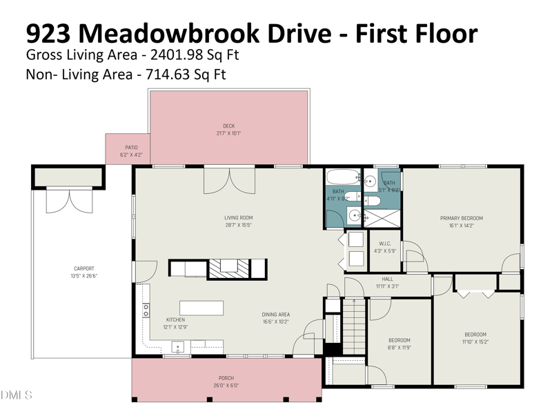 923 Meadowbrook Dr, Garner, NC 27529