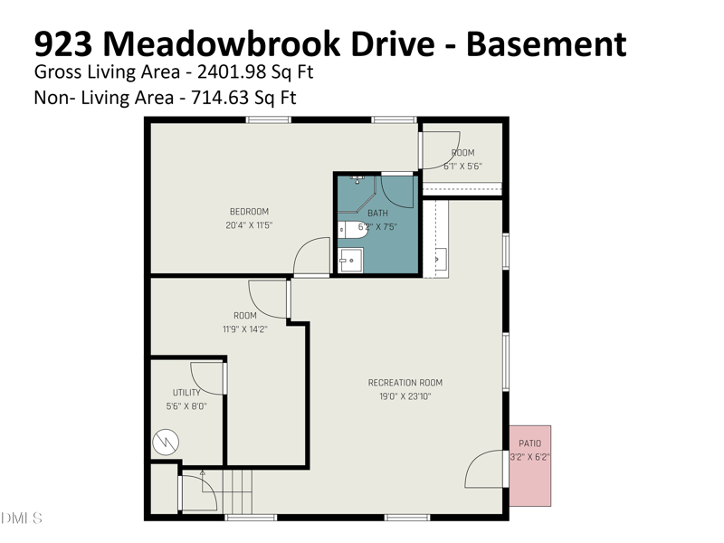 923 Meadowbrook Dr, Garner, NC 27529