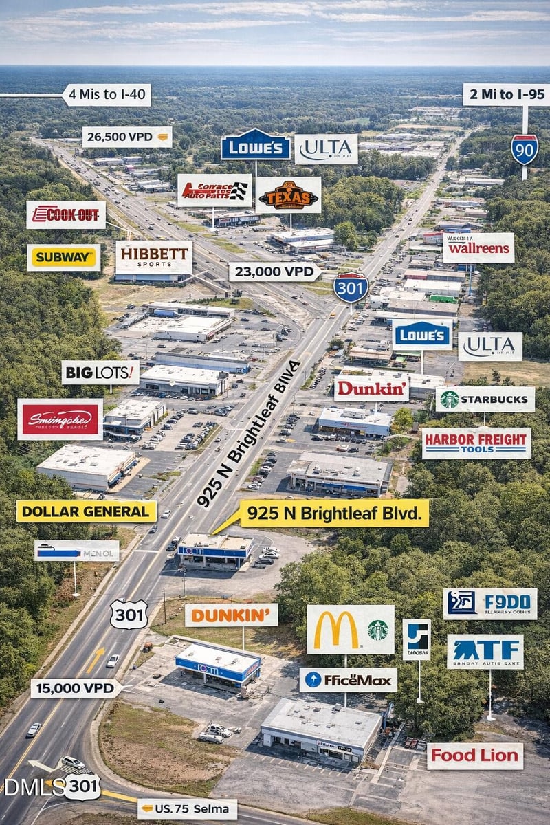 925 Brightleaf Blvd, Smithfield, NC 27577