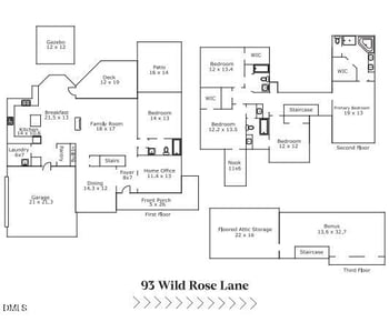 93 Wild Rose Ln, Pittsboro, NC 27312