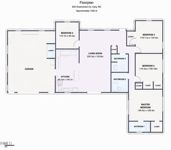 933 Greenwood Cir, Cary, NC 27511