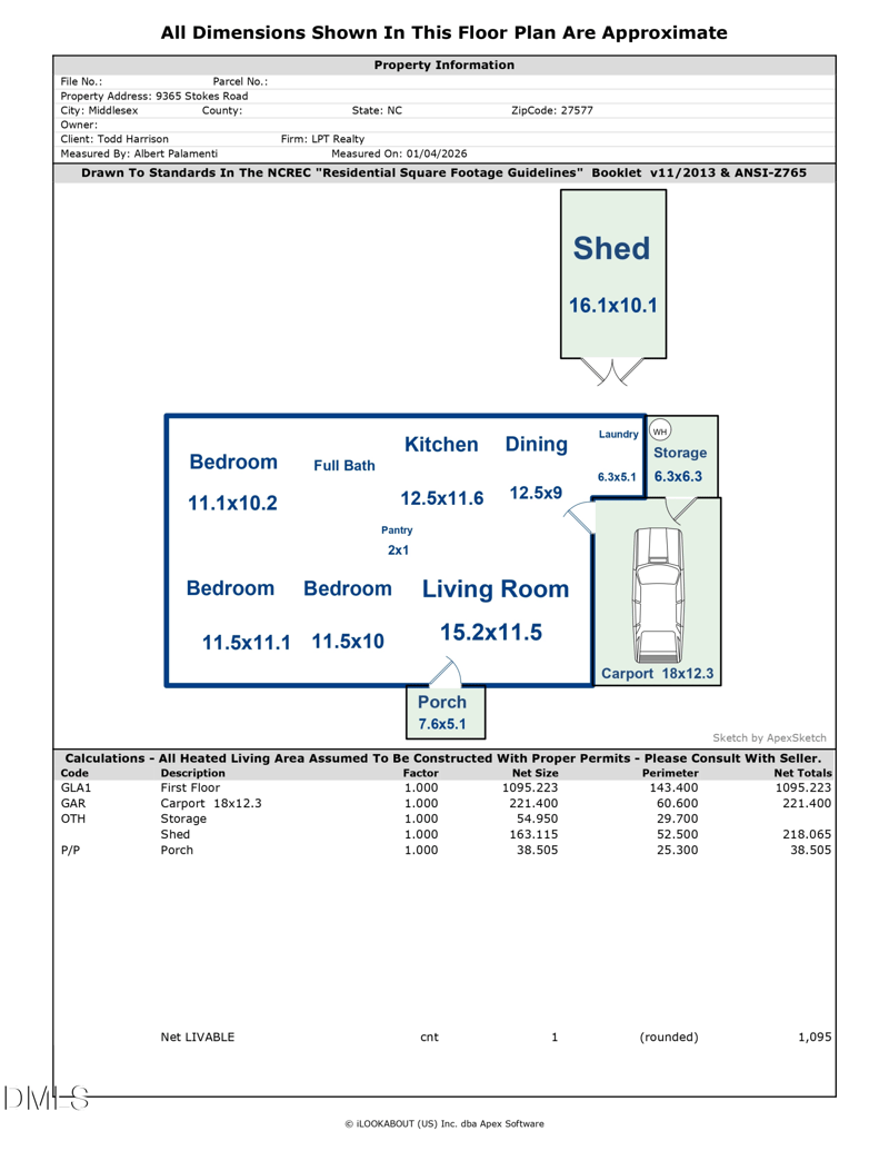 9365 Stokes Rd, Middlesex, NC 27557