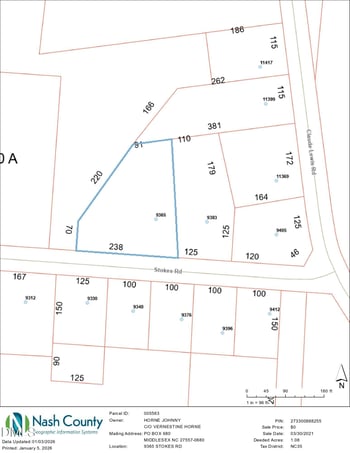 9365 Stokes Rd, Middlesex, NC 27557