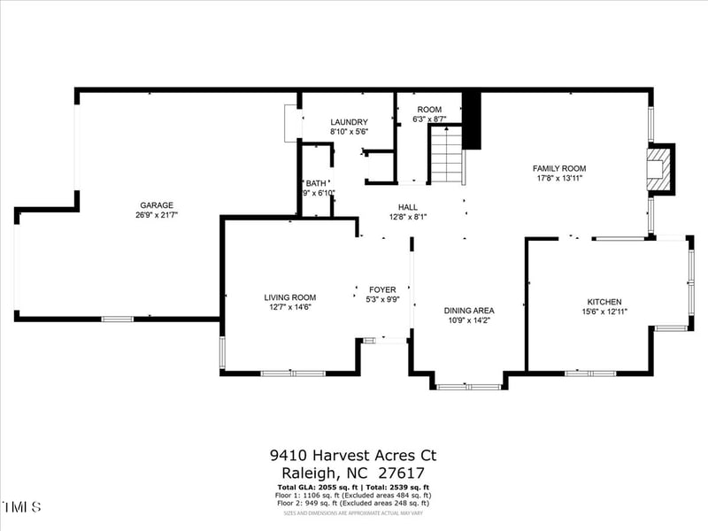 9410 Harvest Acres Ct, Raleigh, NC 27617