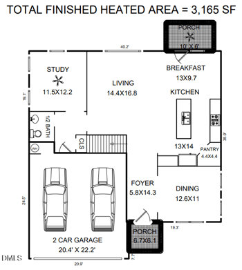 942 Steep Meadow Ln, Mebane, NC 27302
