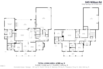 945 Wilbon Rd, Holly Springs, NC 27540