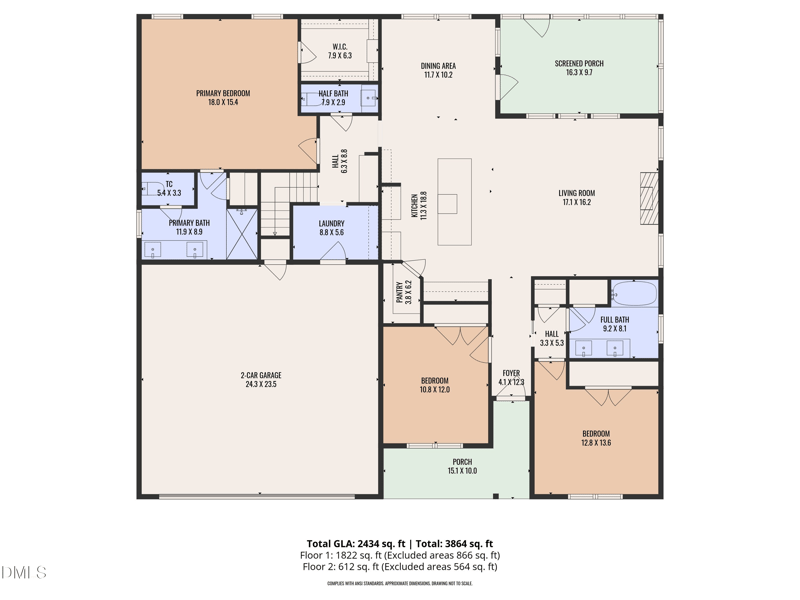 9462 Turkey Way, Middlesex, NC 27557