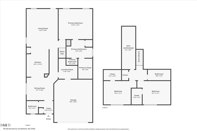 95 Fall Harvest Ct, Franklinton, NC 27525