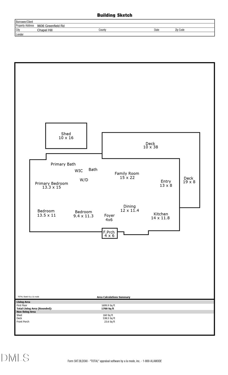 9606 Greenfield Rd, Chapel Hill, NC 27516