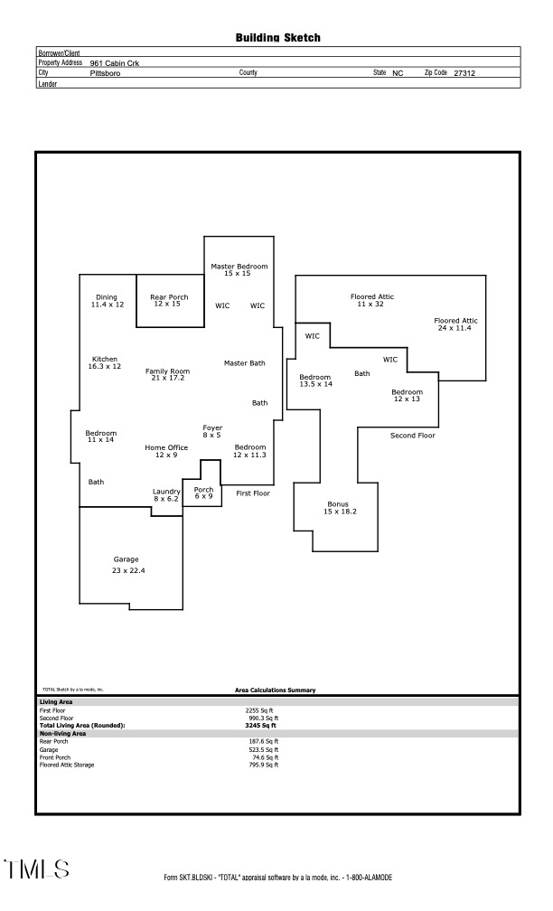 961 Cabin Creek, Pittsboro, NC 27312