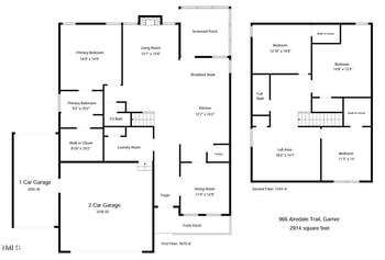 966 Airedale Trl, Garner, NC 27529