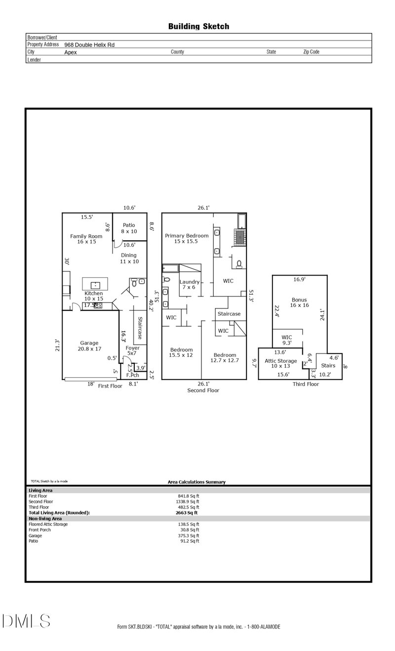 966 Double Helix Rd, Apex, NC 27523