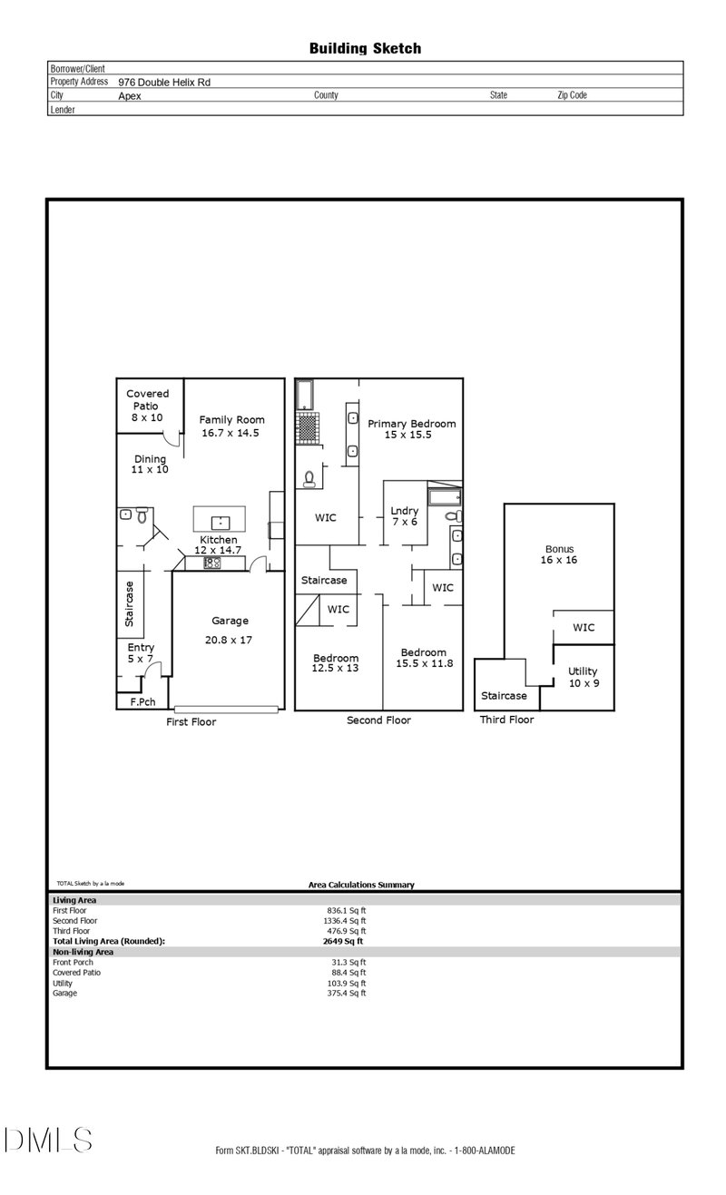 976 Double Helix Rd, Apex, NC 27523