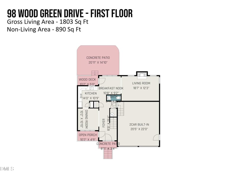 98 Wood Green Dr, Wendell, NC 27591