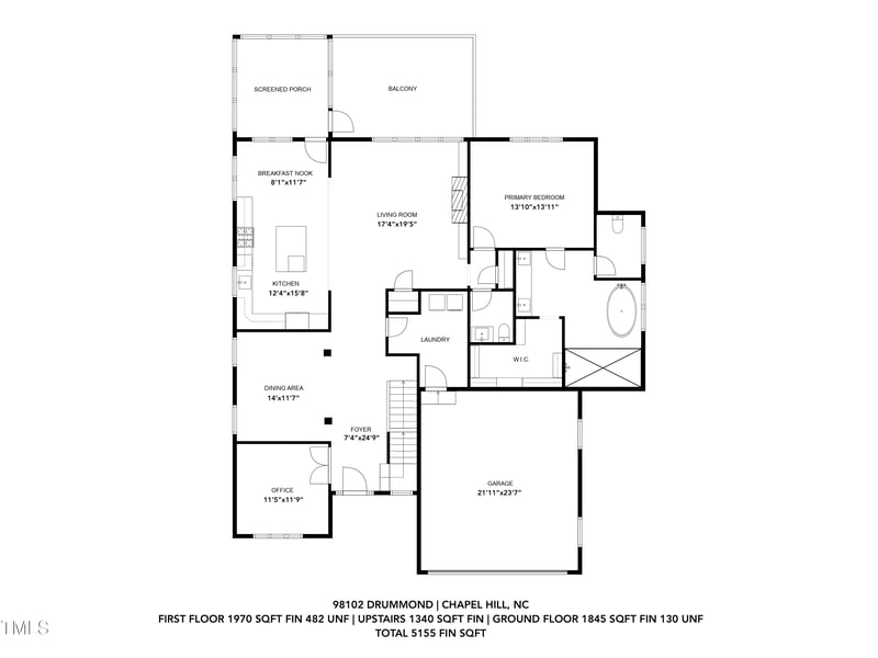 98102 Drummond , Chapel Hill, NC 27517