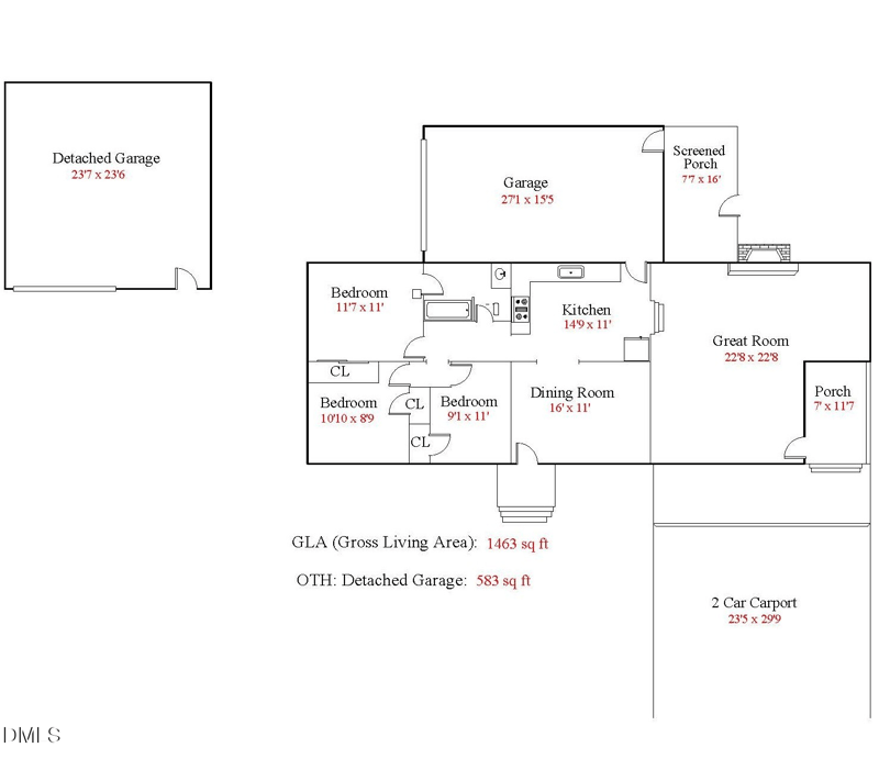 9812 Chris Dr, Raleigh, NC 27603