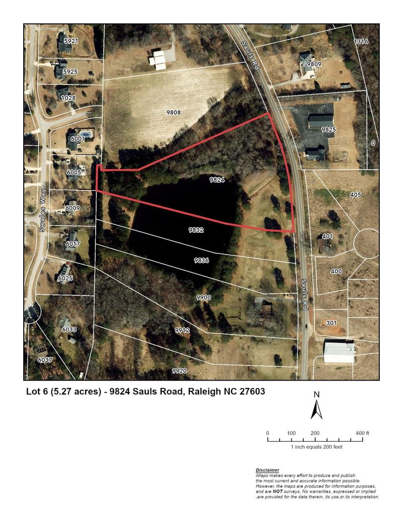 9824 Sauls Rd Lot 6, Raleigh, NC 27603