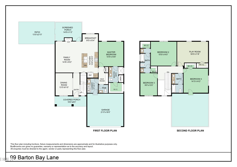 99 Barton Bay Ln, Clayton, NC 27520