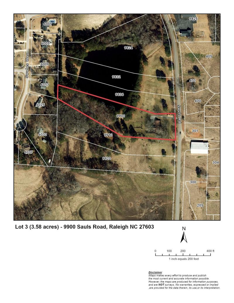 9900 Sauls Rd Lot 3, Raleigh, NC 27603