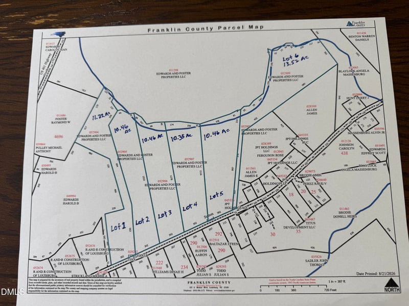 Lot 5 - 6 Sutton Rd Lot 5, 6, Louisburg, NC 27549