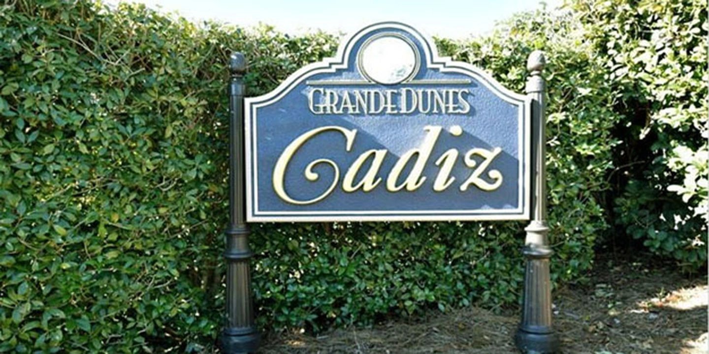 Cadiz at Grande Dunes: Stately Mediterranean Estates in the Golf Village