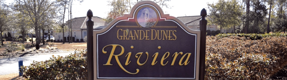 Riviera Village at Grande Dunes: Golf-Course Homes Between the 7th and 8th Greens