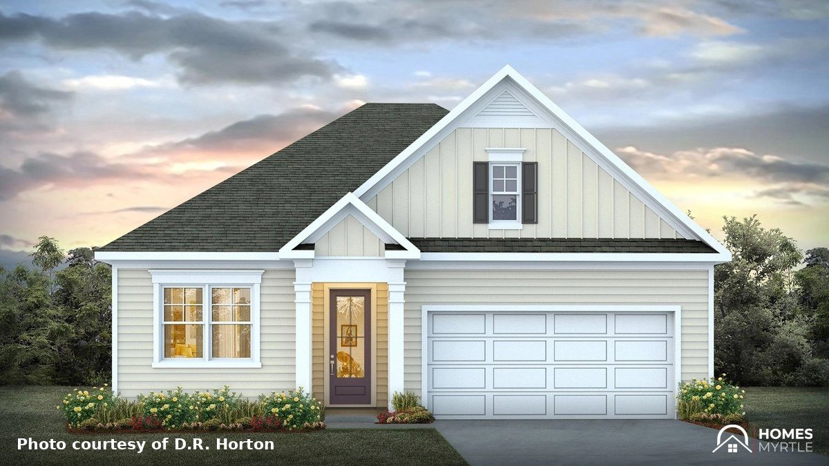 D.R. Horton Acadia Floor Plan in Horry County SC — Price by Community