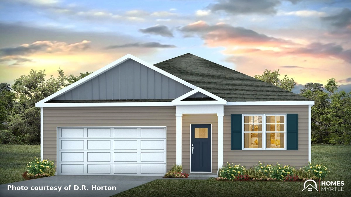 D.R. Horton Aria Floor Plan in Horry County SC — Price by Community
