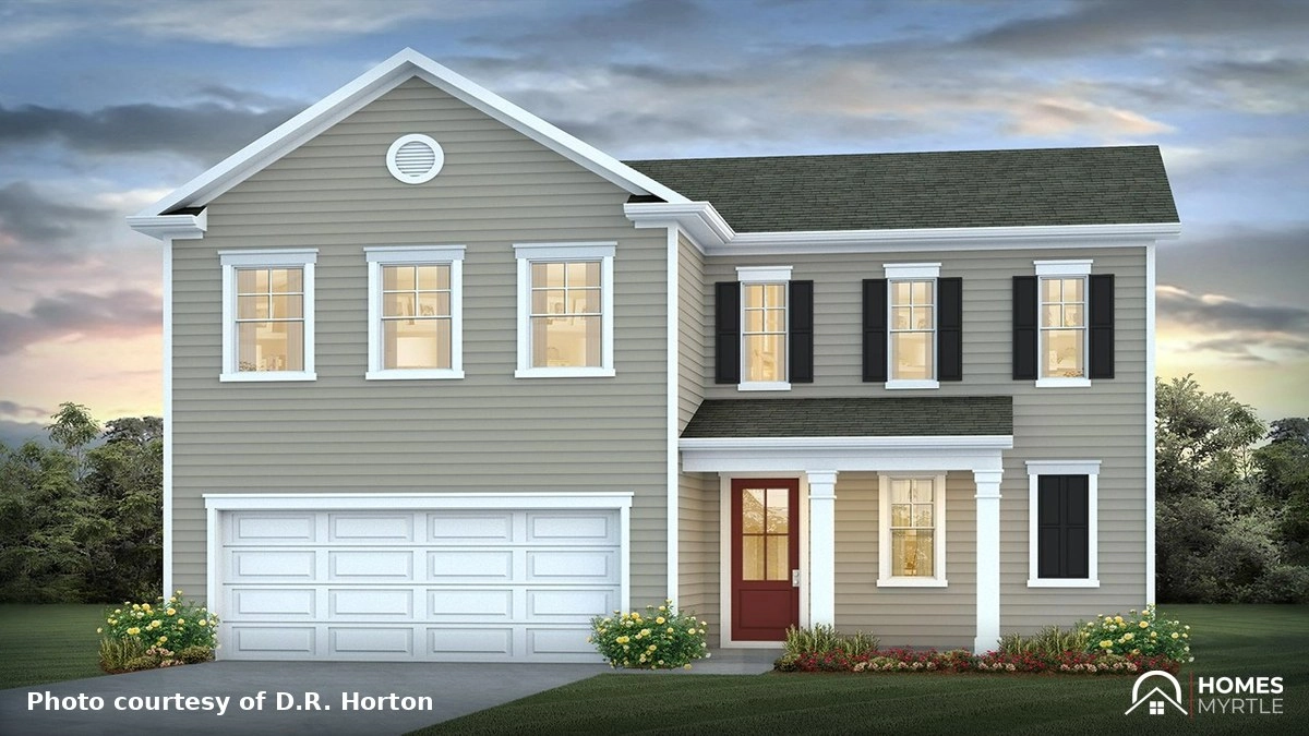D.R. Horton Belfort Floor Plan in Horry County SC — Price by Community