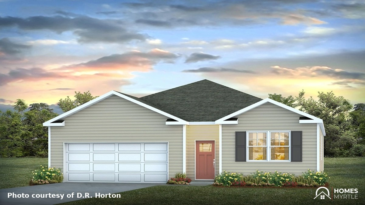 D.R. Horton Cali Floor Plan in Horry County SC — Price by Community