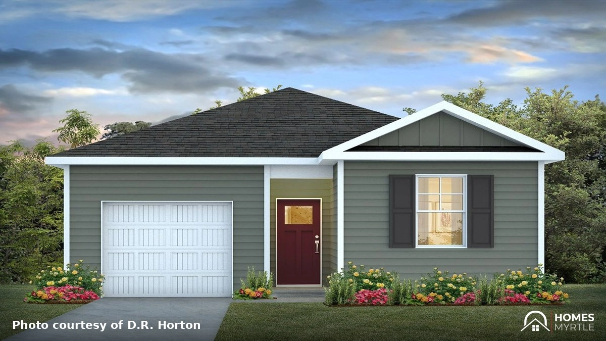 D.R. Horton Cameron Floor Plan in Horry County SC — Price by Community
