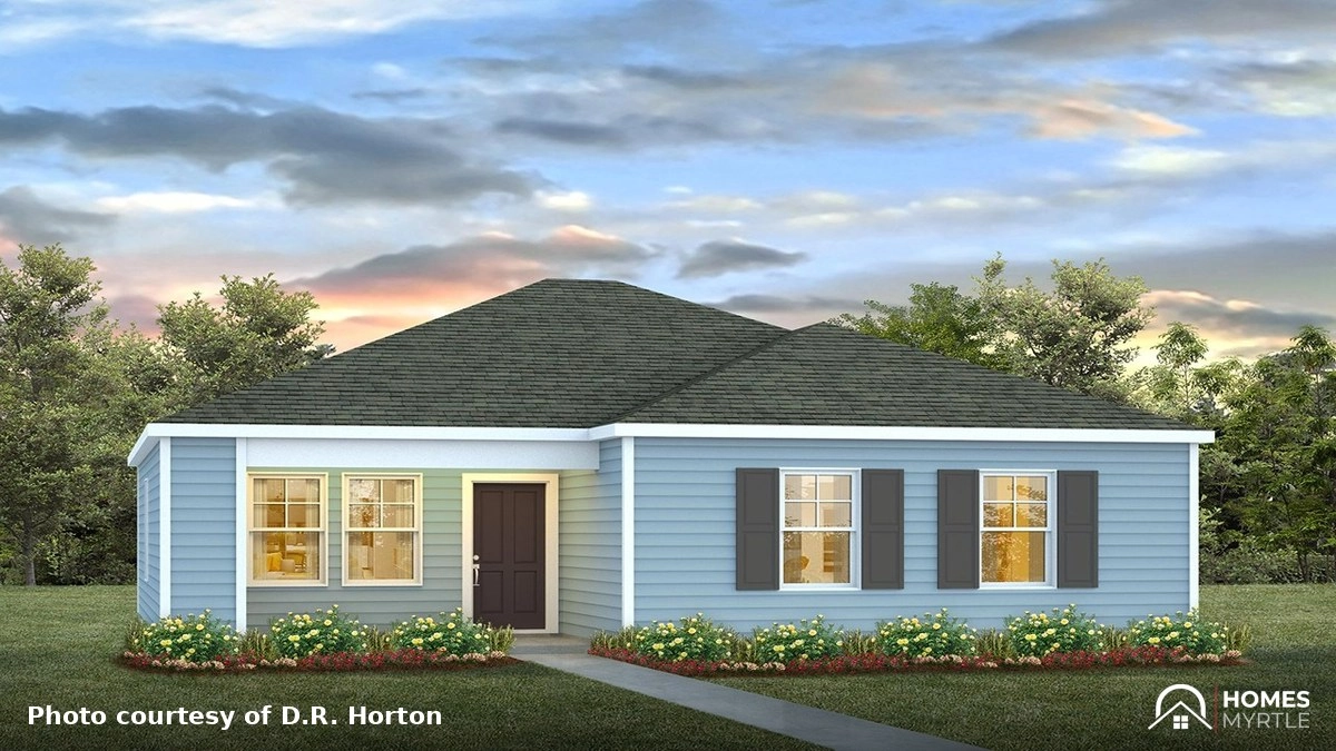 D.R. Horton Curtis Floor Plan in Horry County SC — Price by Community