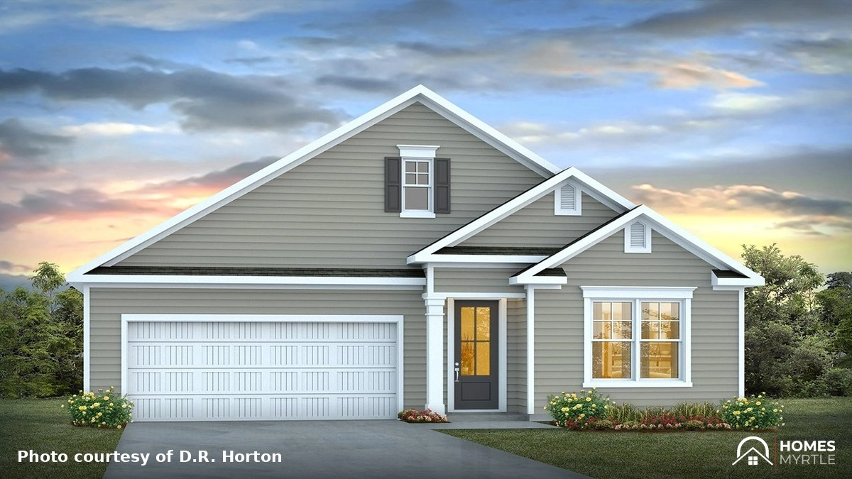 D.R. Horton Darby Floor Plan in Horry County SC — Price by Community