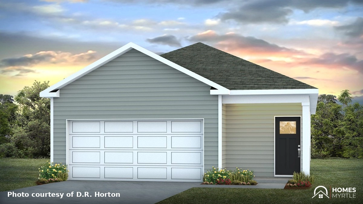 D.R. Horton Downing Floor Plan in Horry County SC — Price by Community