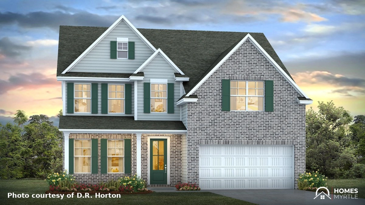 D.R. Horton Forrester Floor Plan in Horry County SC — Price by Community