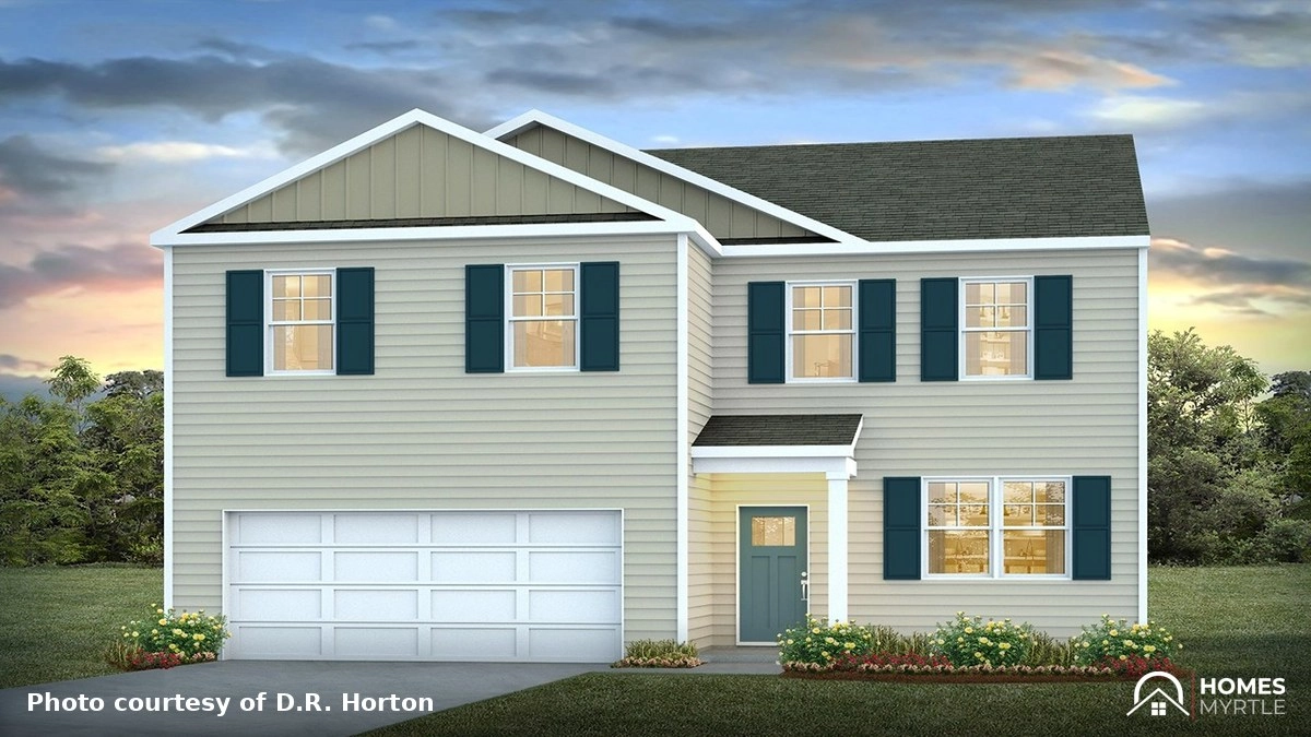 D.R. Horton Galen Floor Plan in Horry County SC — Price by Community