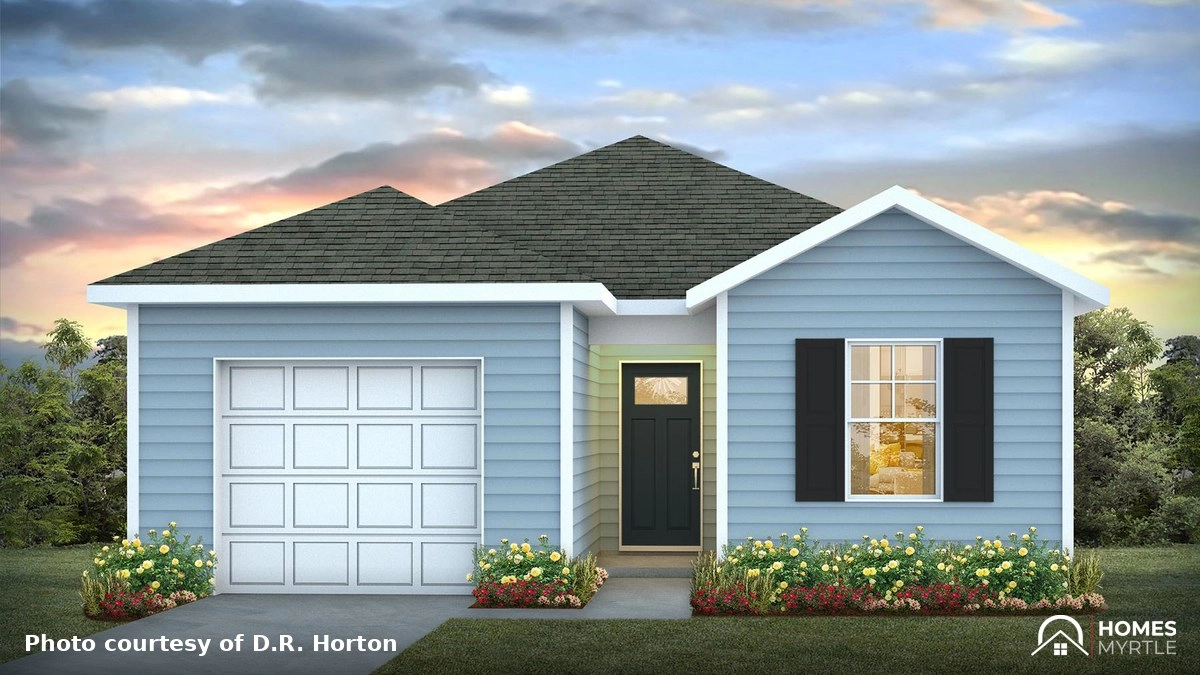 D.R. Horton Greenbriar Floor Plan in Horry County SC — Price by Community