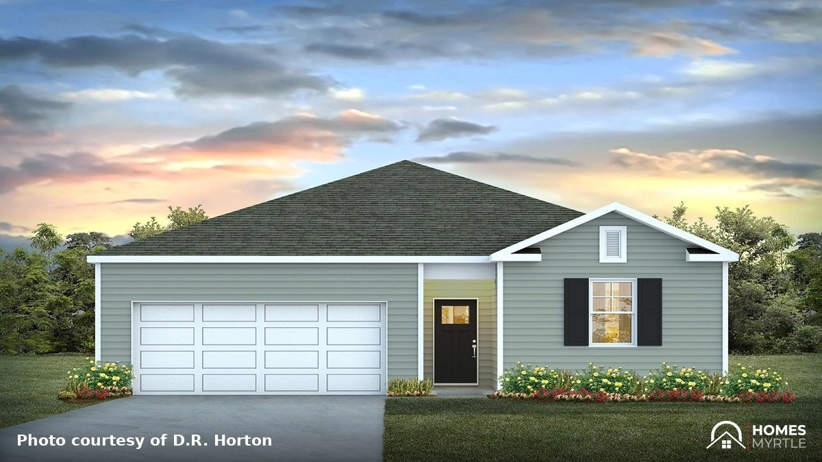 D.R. Horton Kerry Floor Plan in Horry County SC — Price by Community