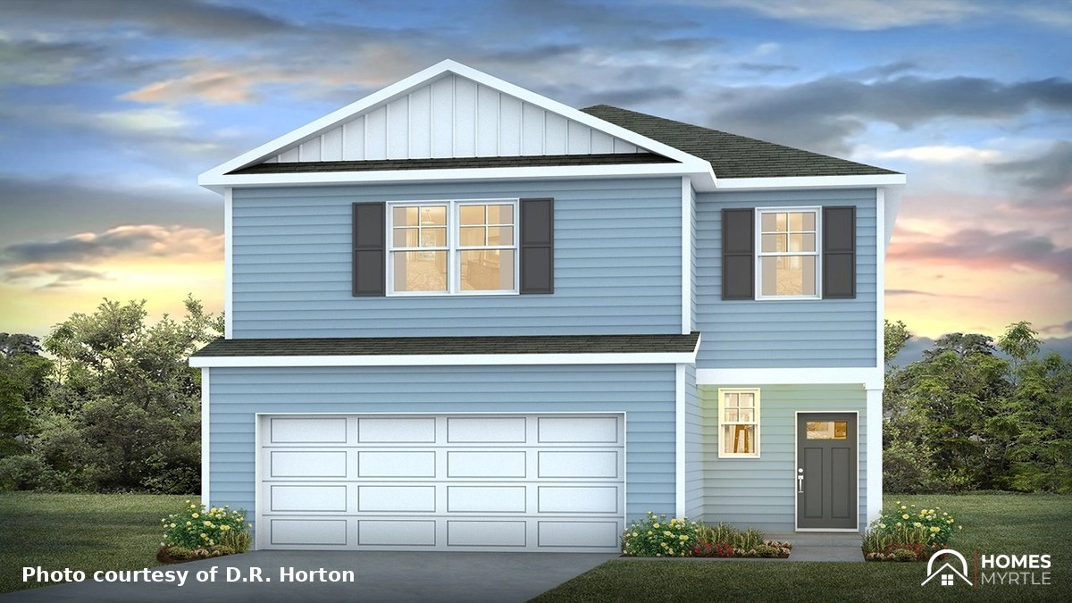 D.R. Horton Manning Floor Plan in Horry County SC — Price by Community