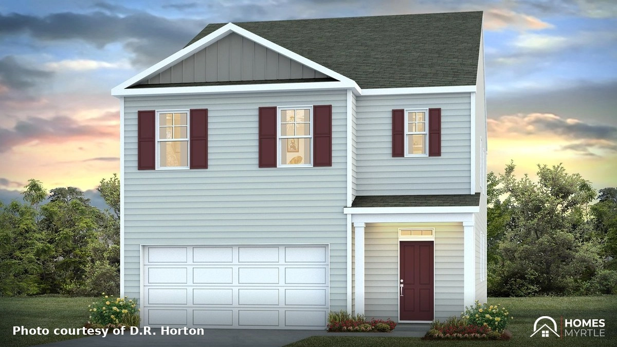 D.R. Horton Robie Floor Plan in Horry County SC — Price by Community