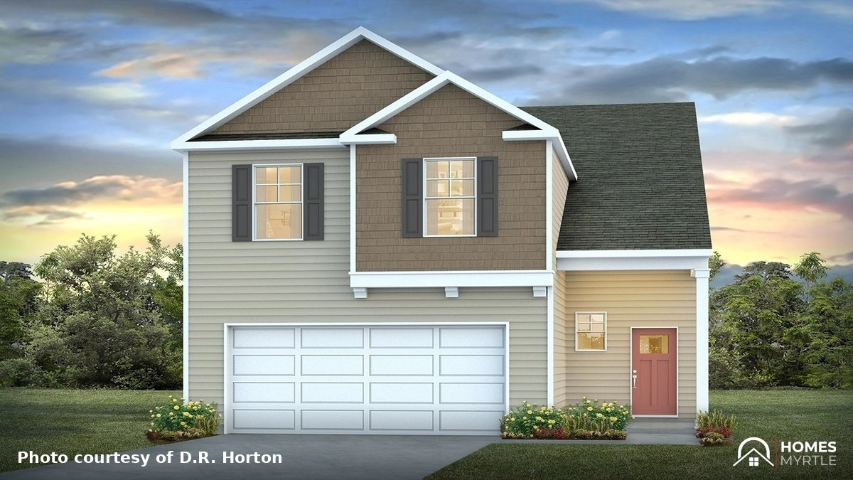 D.R. Horton Wren Floor Plan in Horry County SC — Price by Community